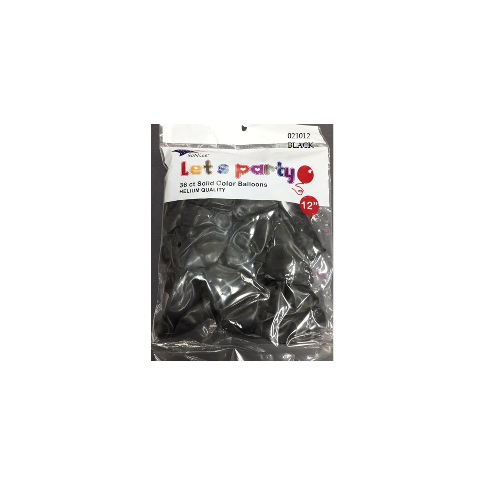Balloon 36 ct Black